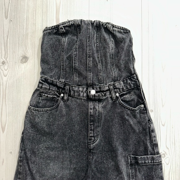Wild Fable Black Denim Jumpsuit - Picture 6 of 8